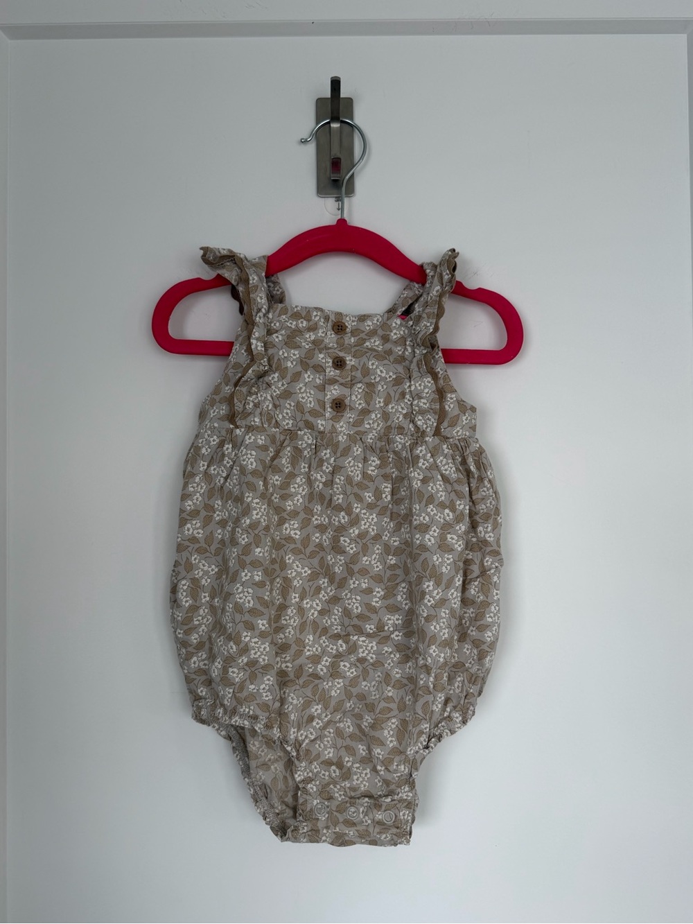 Carter’s Floral Bubble Romper Size 24M